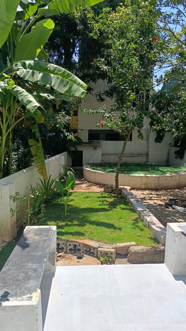 Landscaped garden