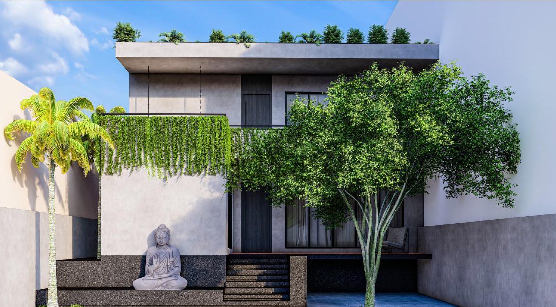 Proposed exterior facade render